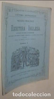 Libri di seconda mano: Sistema Hernando. M&eacute;todo pr&aacute;ctico de escritura inglesa. Cuaderno 1. Dividido en ocho cuadernos con a