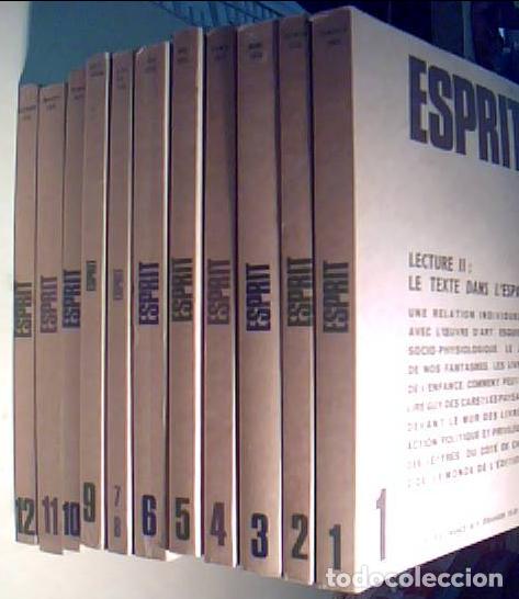 books: Esprit. Anne 1976. COMPLET. 11 volumes - MOUNIER, Emmanuel (Fondateur) - AA. VV.: