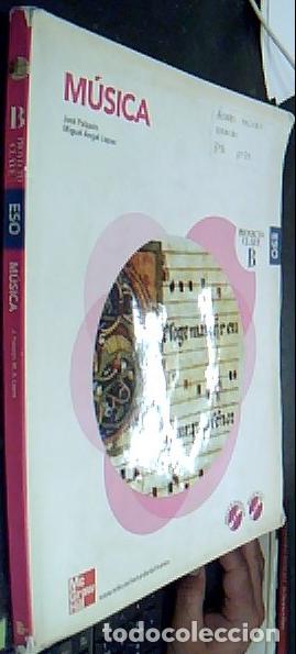 Libri di seconda mano: Proyecto Clave B, m&uacute;sica, ESO - Palaz&oacute;n Herrera, Jos&eacute;L&oacute;pez y Ballester, Miguel &Aacute;ngel: