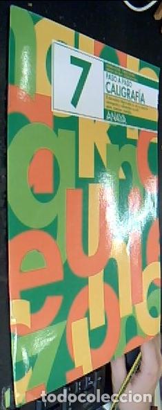 B&uuml;cher: Paso a Paso, caligraf&iacute;a, Educaci&oacute;n Primaria, 2 ciclo. Cuaderno 7 - Pastor Fern&aacute;ndez, Andrea; Escobar
