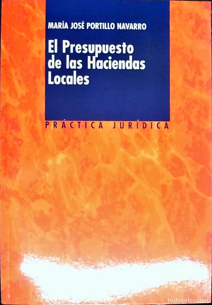 books: El presupuesto de las haciendas locales - Portillo Navarro, Mar&iacute;a Jos&eacute;: