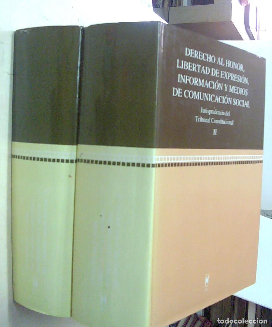 Libri di seconda mano: Derecho al honor, libertad de expresi&oacute;n, informaci&oacute;n y medios de comunicaci&oacute;n social. Jurisprudencia
