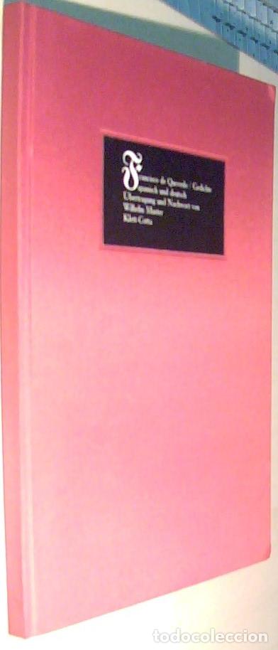 Livros em segunda m&atilde;o: Gedichte / spanisch und deutsch. &Uuml;bertragung und Nachwort von Wilhelm Muster - QUEVEDO, Francisco de