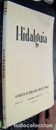 Libros: Hidalgu&iacute;a - REVISTA: - Foto 1