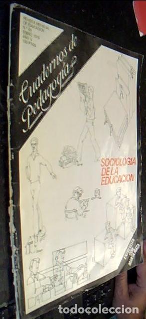 Libri di seconda mano: Sociolog&iacute;a de la educaci&oacute;n. Cuadernos de Pedagog&iacute;a. Entrevista con Marta Mata - REVISTA: