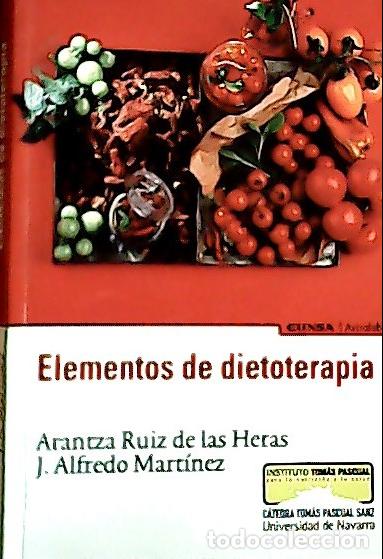 Libros: Elementos de dietoterapia - Ruiz de las Heras, Aranzazu: - Foto 1