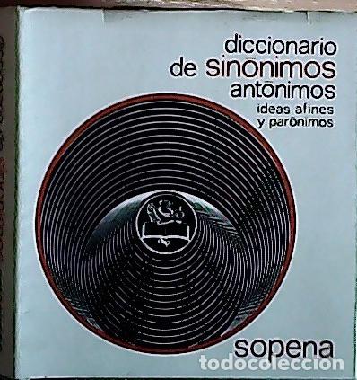 books: Diccionario de sin&oacute;nimos, ant&oacute;nimos e ideas afines - Santamar&iacute;a Chavarr&iacute;a, Andr&eacute;s:
