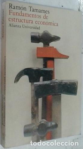 Livros em segunda m&atilde;o: Fundamentos de estructura econ&oacute;mica - Tamames, Ram&oacute;n: