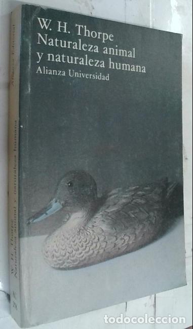 books: Naturaleza animal y naturaleza humana - Thorpe, William: