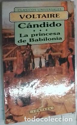 Libros: C&aacute;ndido . La princesa de Babilonia - Voltaire: - Foto 1