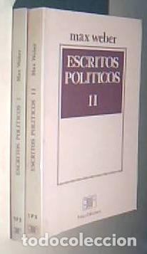 Libros: Escritos pol&iacute;ticos. Edici&oacute;n a cargo de Jose Aric&oacute; - WEBER, Max: - Foto 1