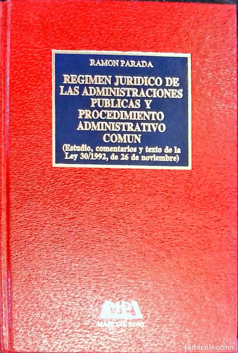 Livros em segunda m&atilde;o: R&eacute;gimen jur&iacute;dico de las administraciones p&uacute;blicas y procedimiento administrativo com&uacute;n (Estudio, com