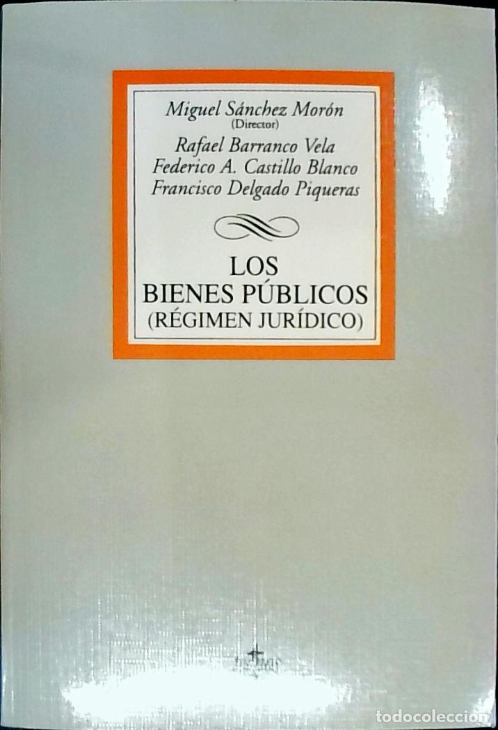 Livres: Los bienes p&uacute;blicos (R&eacute;gimen jur&iacute;dico) - S&aacute;nchez Mor&oacute;n, Miguel (Director) - AA.VV.: