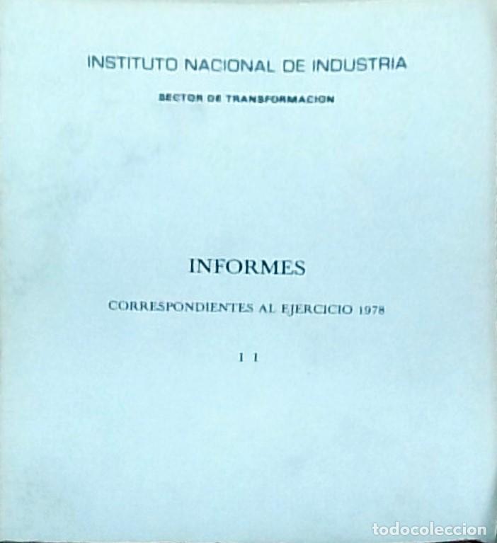 B&uuml;cher: Empresa Nacional de Optica. ENOSA. Informe correspondientes al ejercicio 1978. Instituto Nacional de