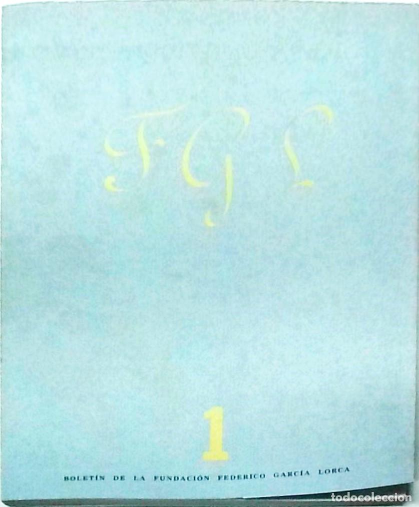 Libros: F G L. Bolet&iacute;n de la Fundaci&oacute;n Federico Garc&iacute;a Lorca. A&ntilde;o I, n&ordm; 1. Enero 1987 - AA. VV.: