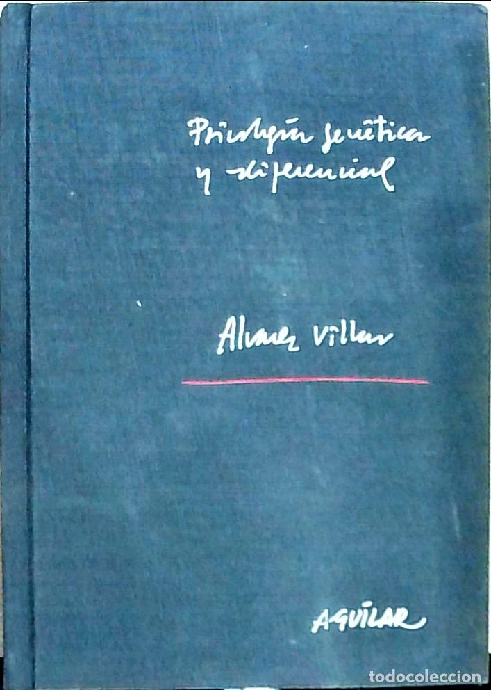 books: Psicolog&iacute;a gen&eacute;tica y diferencial - Alvarez Villar, A.: