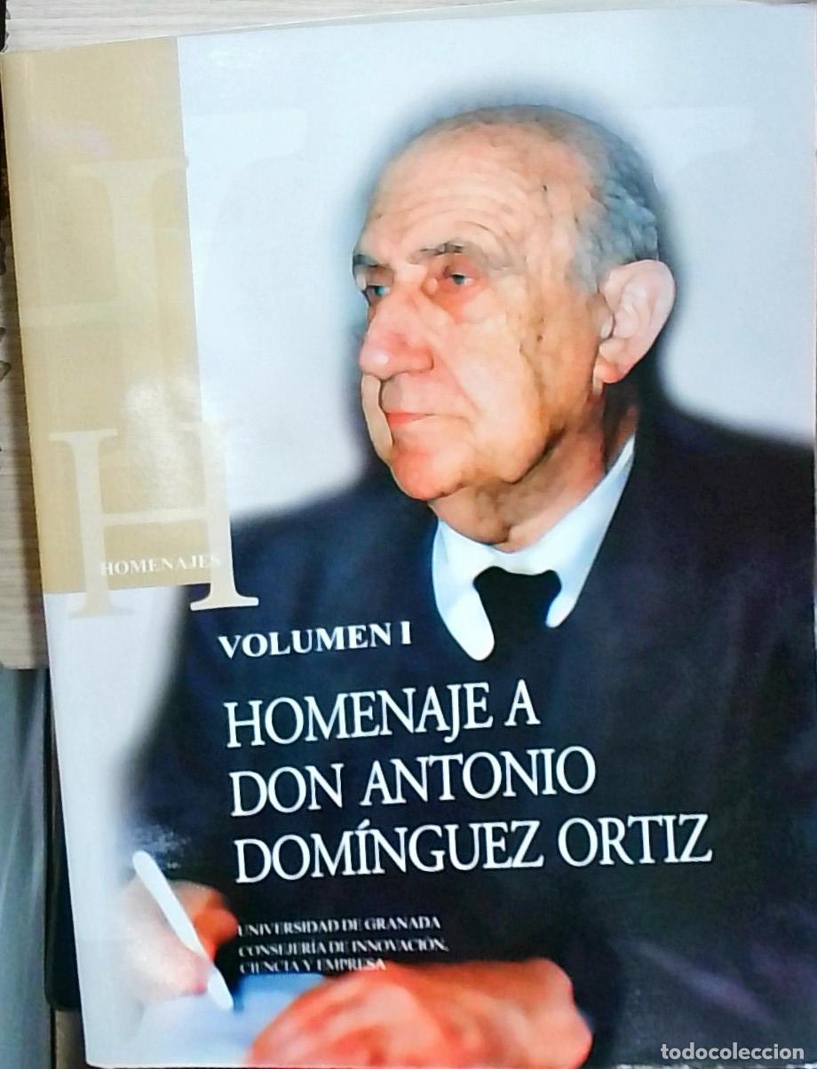 books: Homenaje a Don Antonio Dom&iacute;nguez Ortiz. Volumen I - Autores Varios: