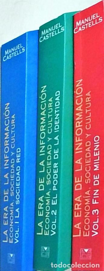 B&uuml;cher: La era de la informaci&oacute;n. Econom&iacute;a, sociedad y cultura. 3 TOMOS. Tomo I: La sociedad red. Tomo II: E