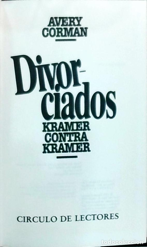 Libros: Divorciados - Corman, Avery: - Foto 1