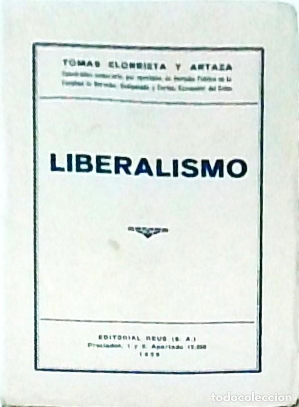 Livros em segunda m&atilde;o: Liberalismo - ELORRIETA Y ARTAZA, Tom&aacute;s: