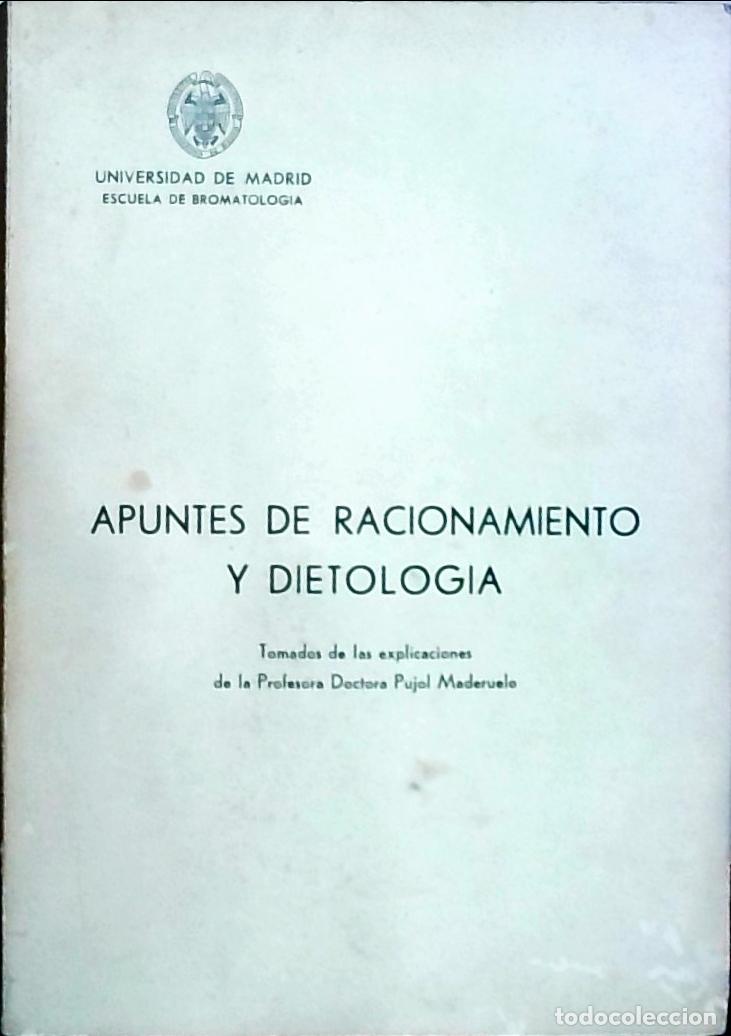 B&uuml;cher: Apuntes de racionamiento y dietolog&iacute;a: tomados de las explicaciones de la Profesora Doctora&hellip; - Mader