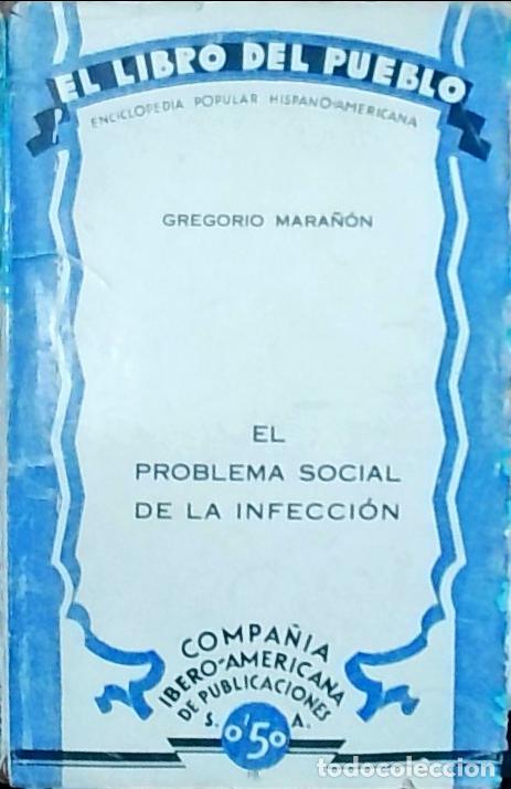Libros: El problema social de la infecci&oacute;n - Mara&ntilde;on, Gregorio: - Foto 1