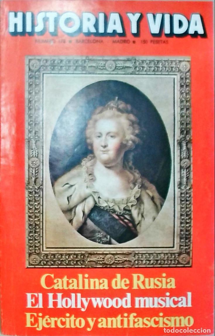 books: Historia y Vida n&ordm; 178: Catlina de Rusia. El Hollywood musical. Ej&eacute;rcito y antifascismo - REVISTA: