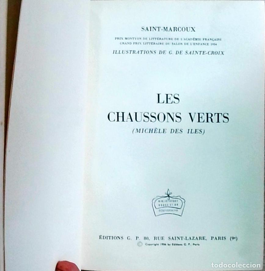 Libros: Les chaussons verts: Mich&egrave;le des Iles - Saint Marcoux:
