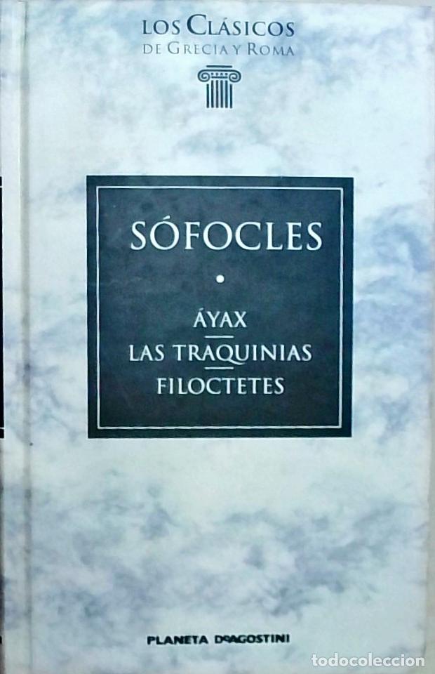 Libros: &Aacute;yax . Las traquinias . Fil&oacute;ctetes - S&oacute;focles: - Foto 1