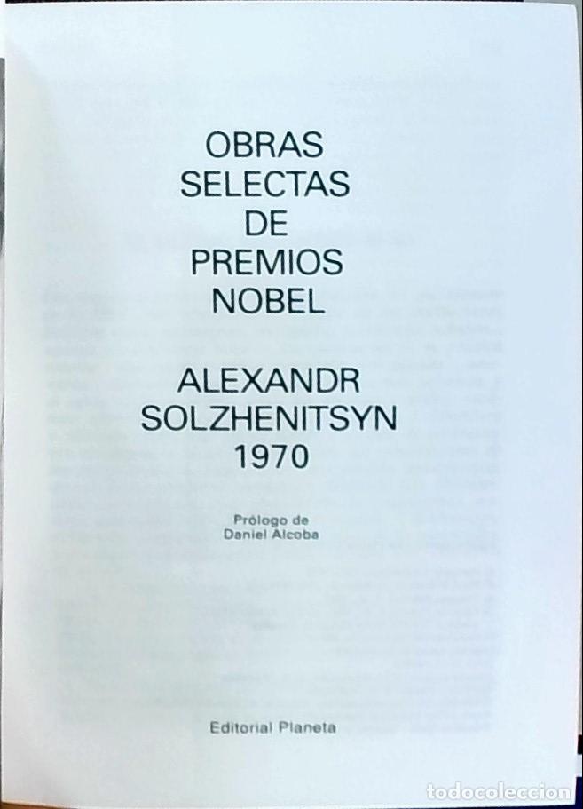 books: Un d&iacute;a en la vida de Iv&aacute;n Denisovich. Pabell&oacute;n de c&aacute;ncer - Solzhenitsyn, Aleksandr:
