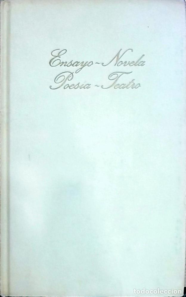 Livros em segunda m&atilde;o: Ensayos. Novela. Teatro. Poes&iacute;a - Unamuno, Miguel de: