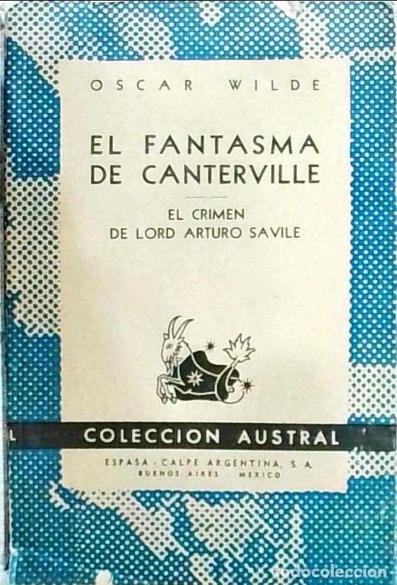 B&uuml;cher: El fantasma de Canterville. El crimen de Lord Arturo Savile - Wilde, Oscar: