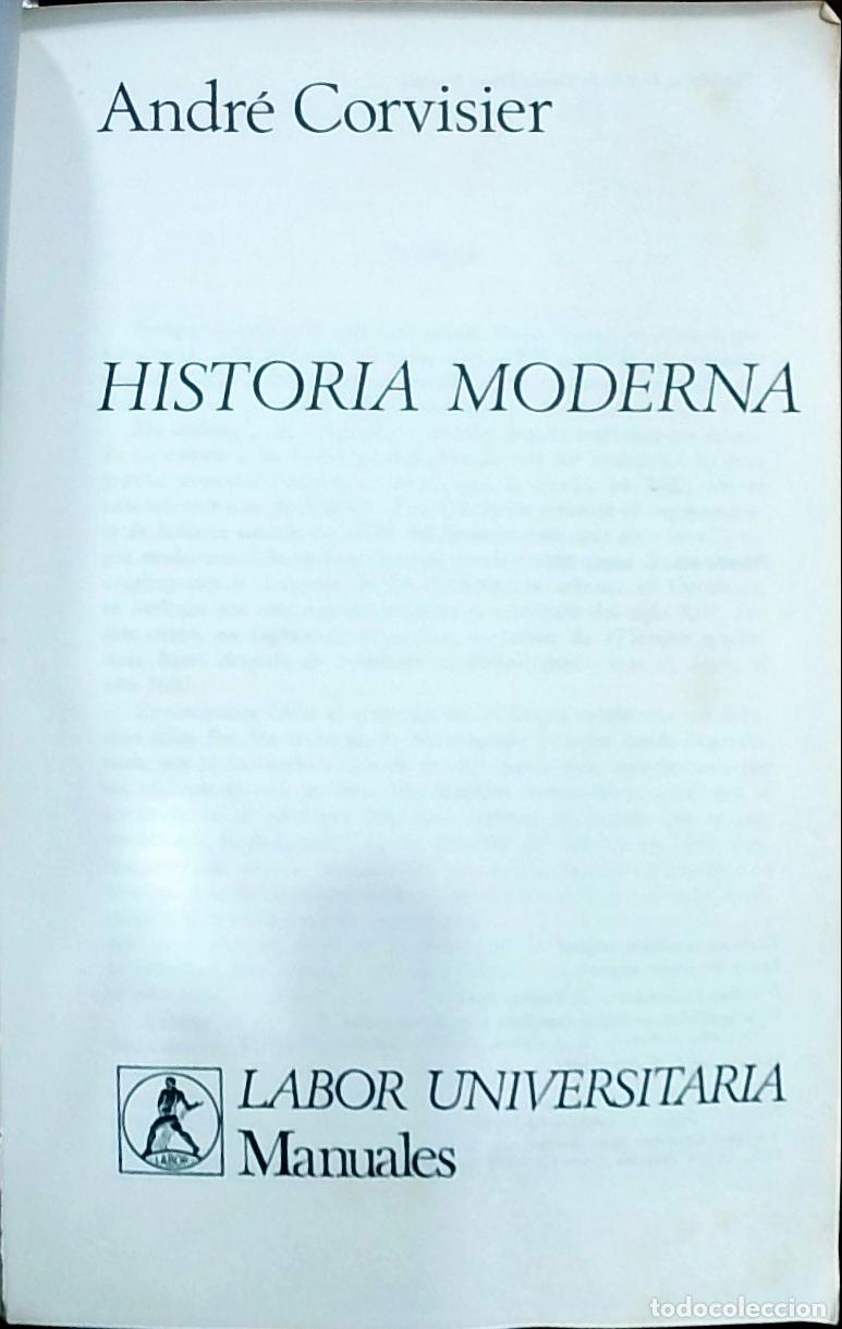 Libros: Historia Moderna - Andr&eacute; Corvisier: - Foto 1