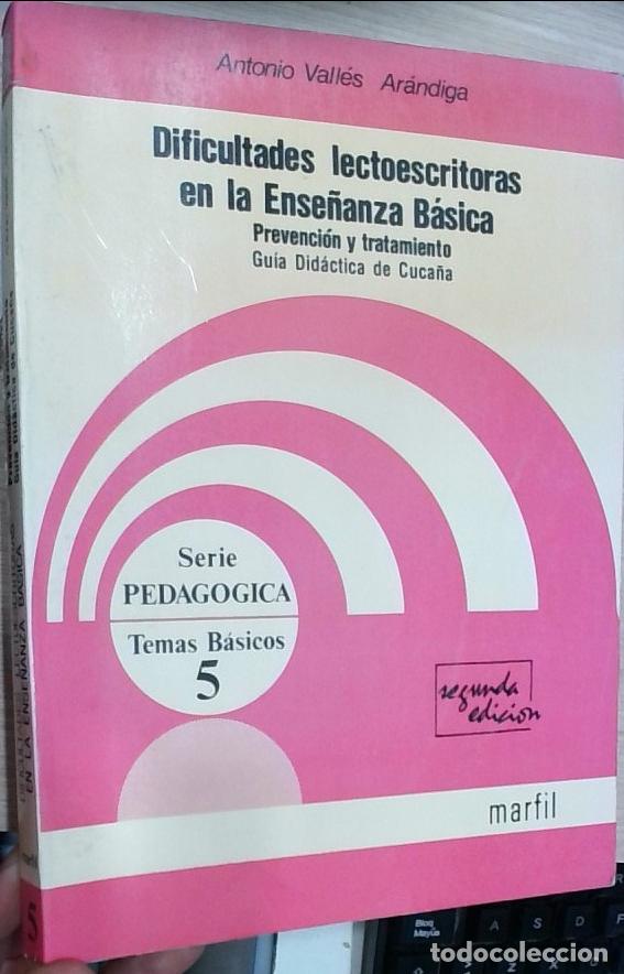 Libri di seconda mano: Dificultades lectoescritoras en la Ense&ntilde;anza B&aacute;sica: Prevenci&oacute;n y tratamiento. Gu&iacute;a Did&aacute;ctica de Cuc