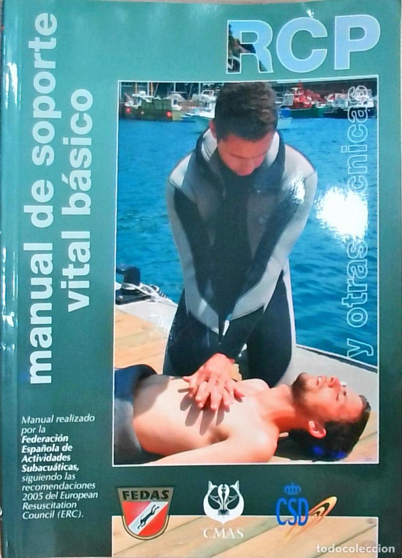 Libros: Manual de soporte vital b&aacute;sico RCP y otras t&eacute;cnicas - Autores Varios: