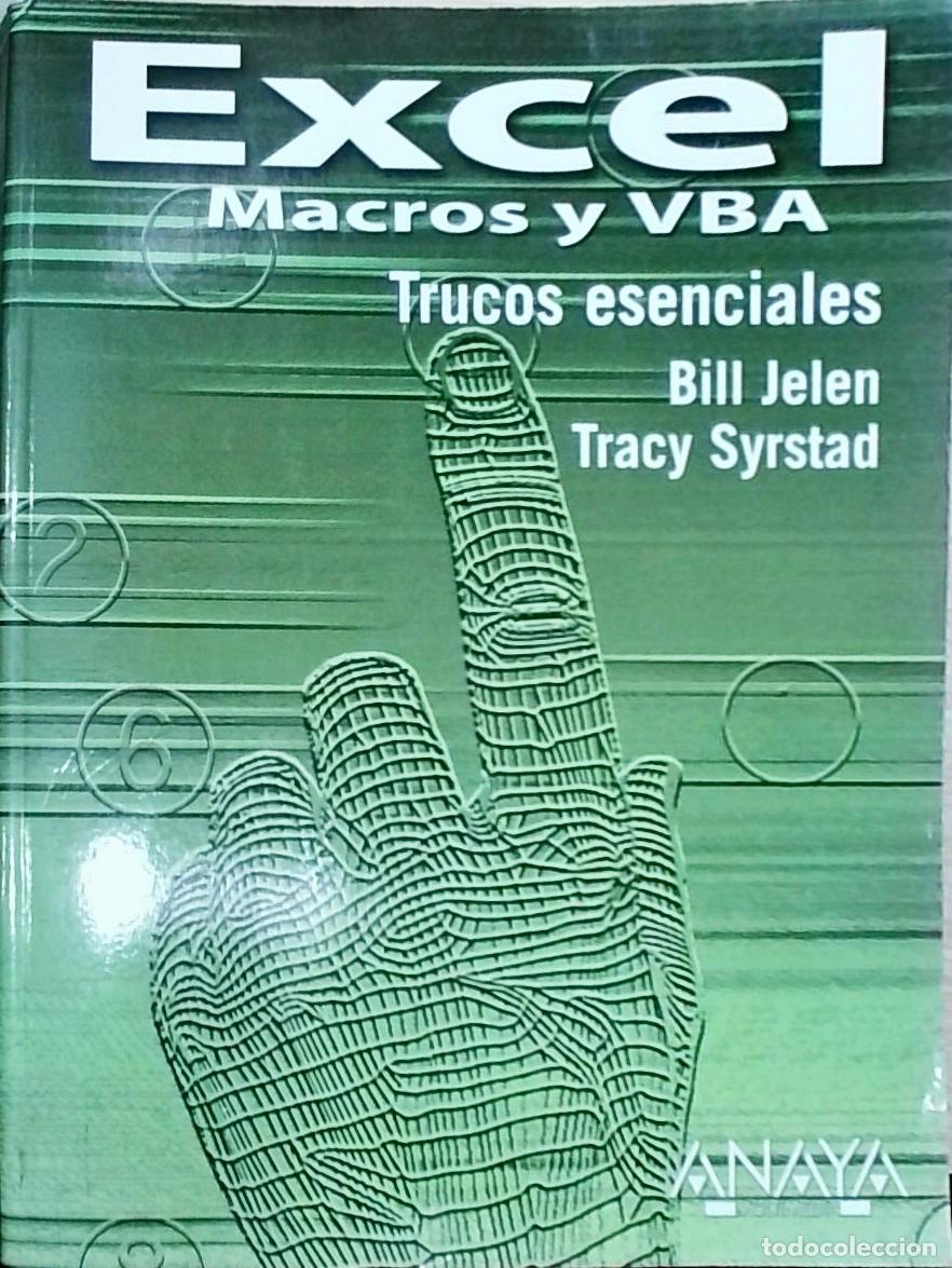 Livros em segunda m&atilde;o: Excel. Macros y VBA. Trucos esenciales - Bill Jelen y Tracy Syrstad: