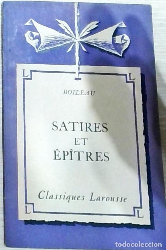 Livros em segunda m&atilde;o: Satires et &eacute;p&icirc;tres - Boileau, Nicolas: