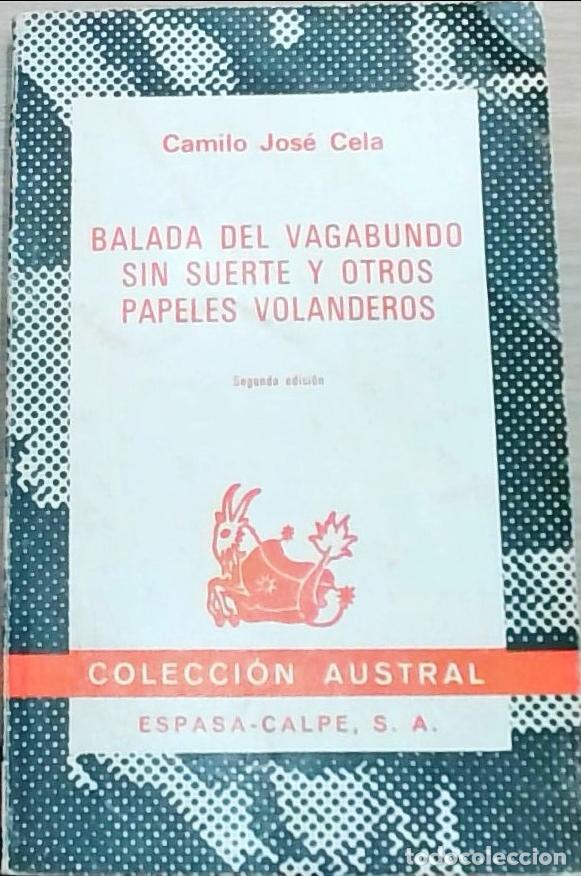 B&uuml;cher: Balada del vagabundo sin suerte y otros papeles volanderos - Camilo Jos&eacute; Cela: