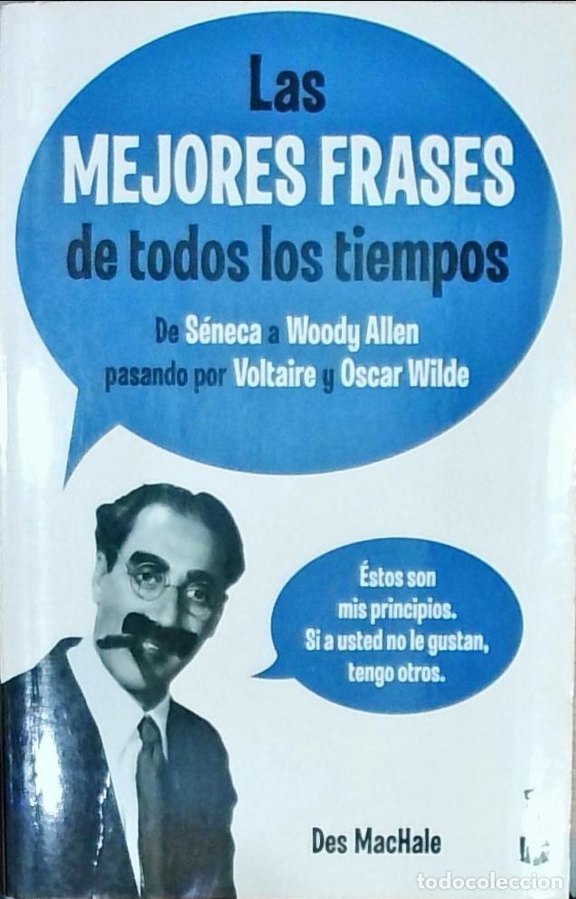Livros em segunda m&atilde;o: Las mejores frases de todos los tiempos: de S&eacute;neca a Woody Allen pasando por Voltaire y Oscar Wilde