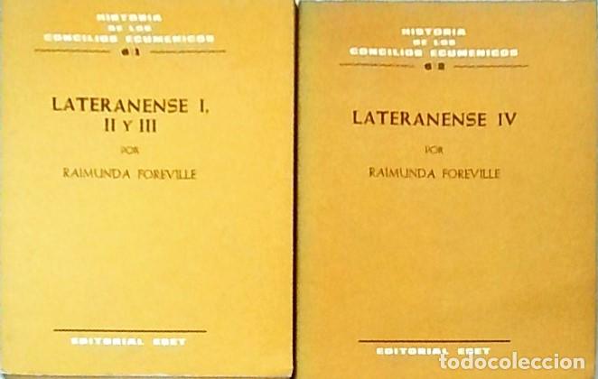 Libri di seconda mano: Lateranense. 2 tomos. Historia de los Concilios Ecum&eacute;nicos 6-1 y 2 - DUMEIGE, Gervais (Direcci&oacute;n) -