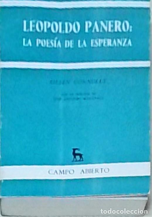 Livres: Leopoldo Panero: la poes&iacute;a de la esperanza - Eileen Connolly: