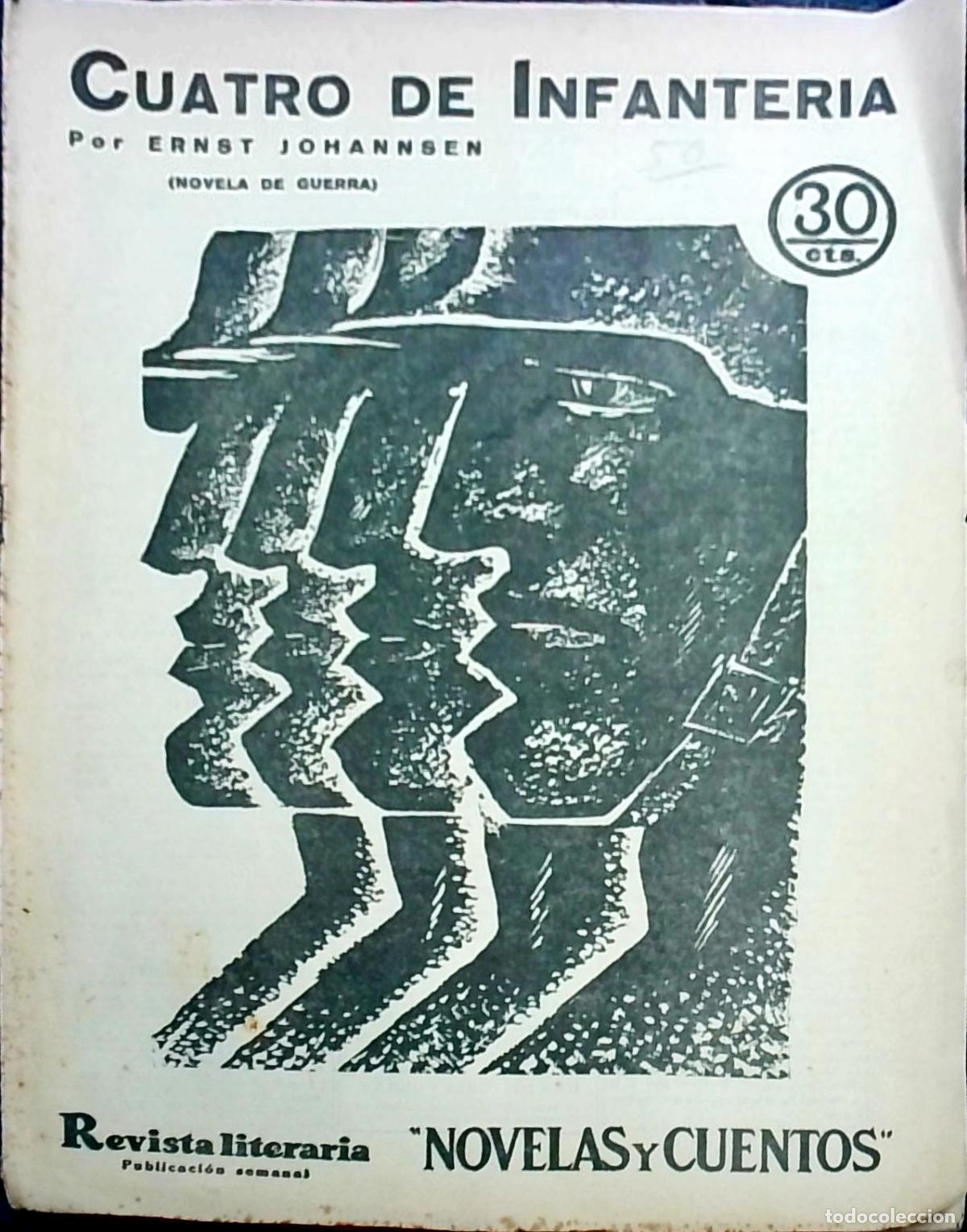 Libros: Cuatro de Infanter&iacute;a: novela de guerra - Ernst Johannsen: