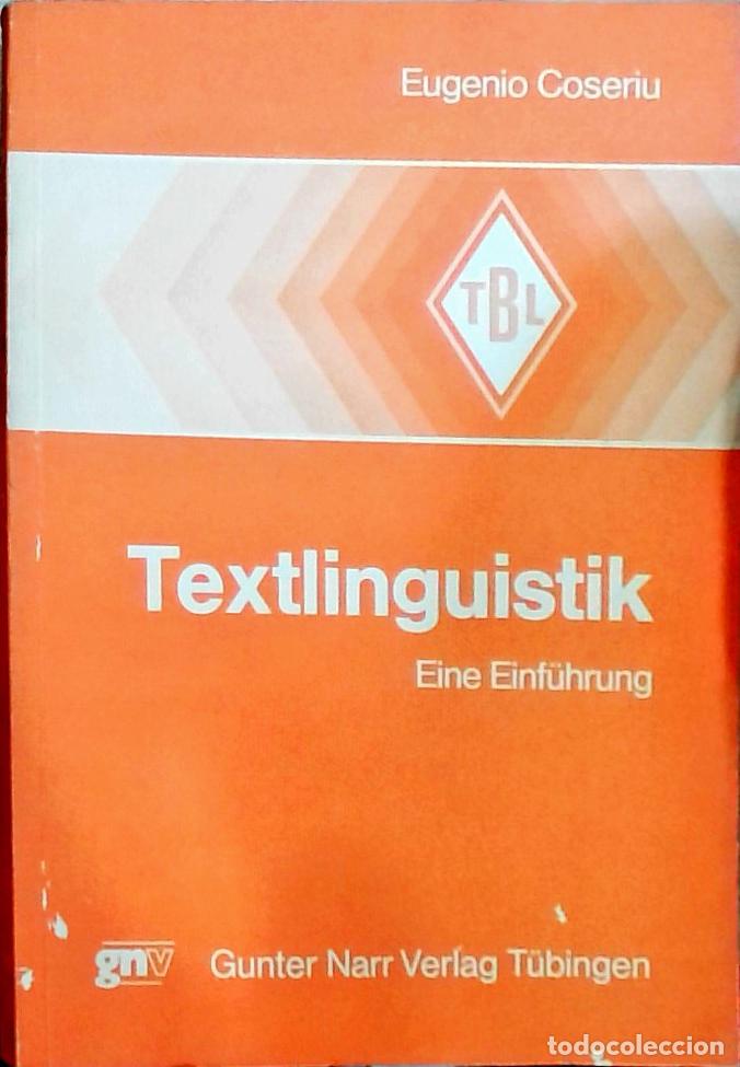Libros: Textlinguistik: Eine Einf&uuml;hrung - Eugenio Coseriu: - Foto 1