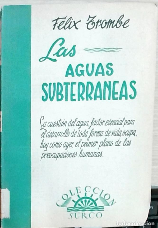B&uuml;cher: Las aguas subterr&aacute;neas - F&eacute;lix Trombe:
