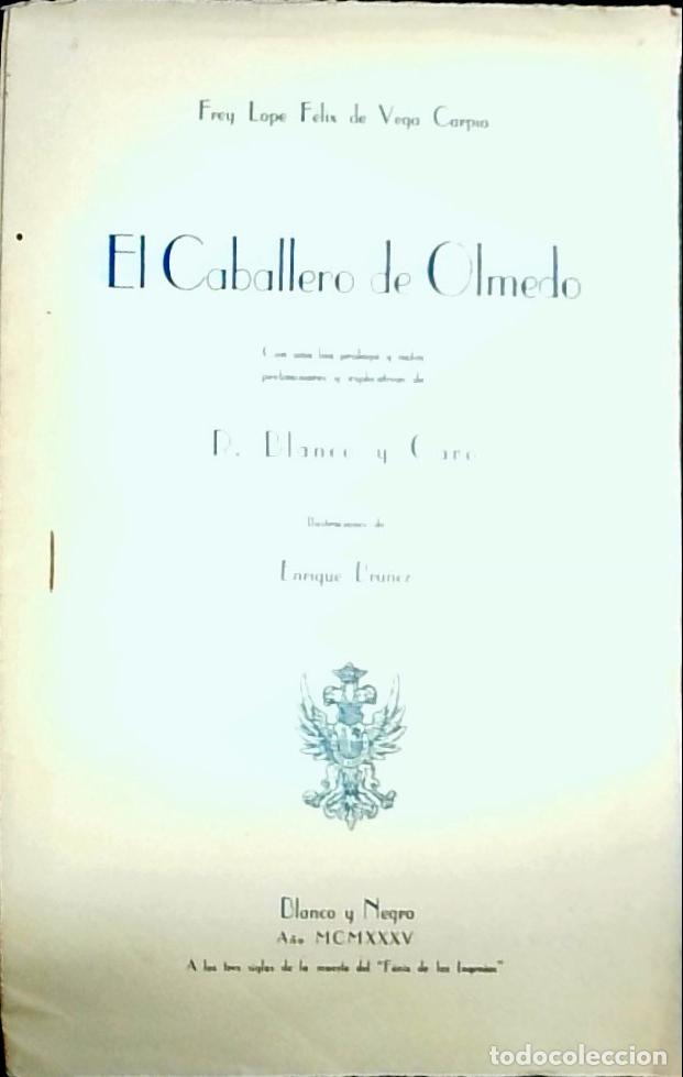Livres: El Caballero de Olmedo - Frey Lope F&eacute;lix de Vega Carpio: