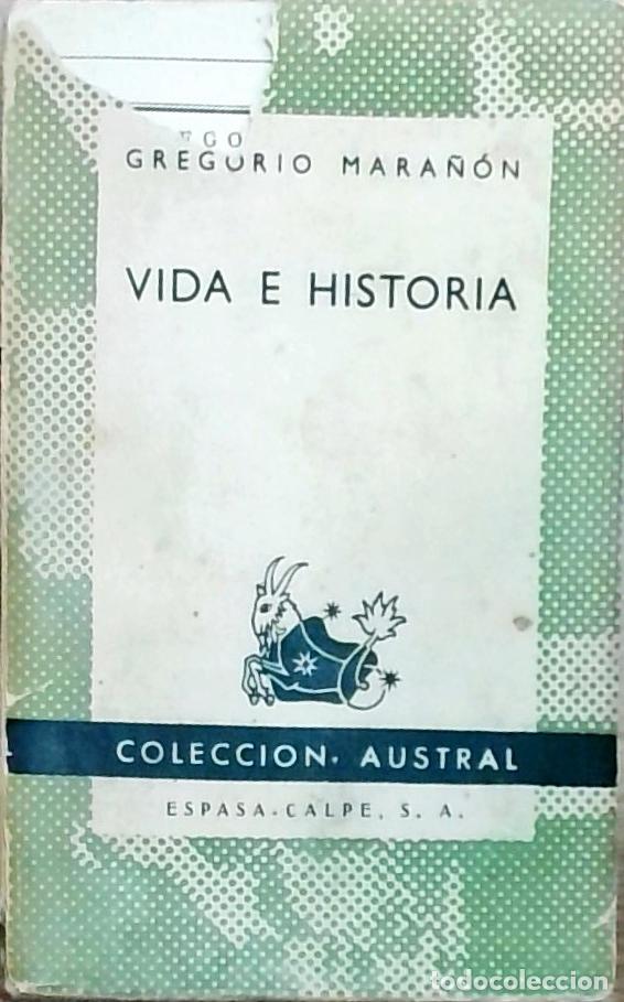 Libros: Vida e historia - Gregorio Mara&ntilde;&oacute;n: - Foto 1
