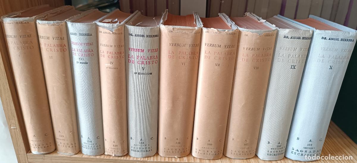 Livros em segunda m&atilde;o: Verbum vitae. La palabra de Cristo. Repertorio org&aacute;nico de textos para el estudio de las homil&iacute;as do