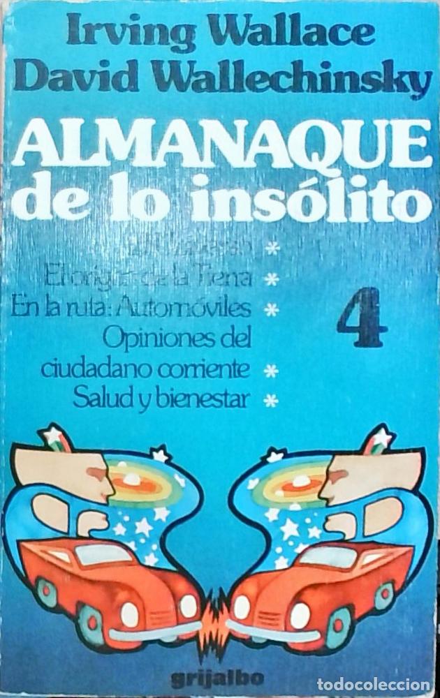 Livros em segunda m&atilde;o: Almanaque de lo ins&oacute;lito Volumen 4 - Irving Wallace y David Wallechinsky: