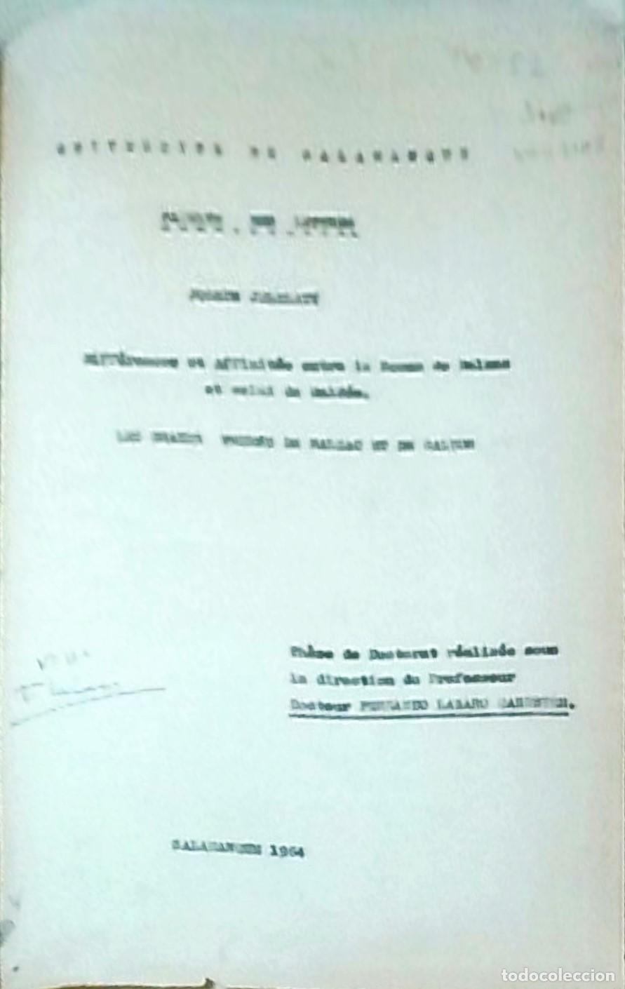 Libros: Diff&eacute;rences et affinit&eacute;s entre le roman de Balzac et celui de Gald&oacute;s. These doctorat - JELELATY, Jos