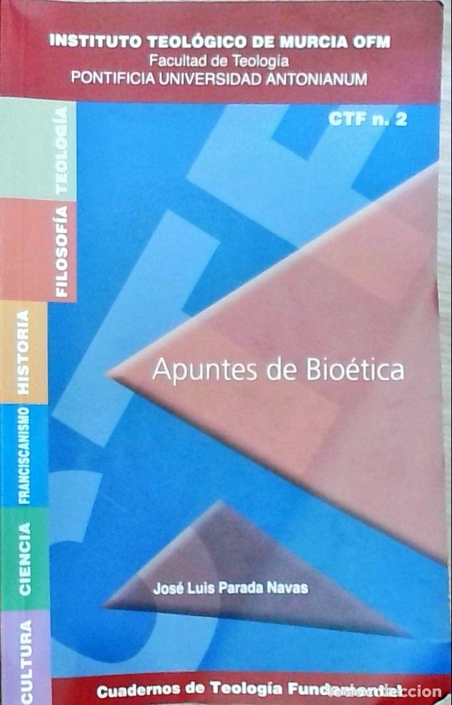 Libri di seconda mano: Apuntes de bio&eacute;tica - Jos&eacute; Luis Parada Navas: